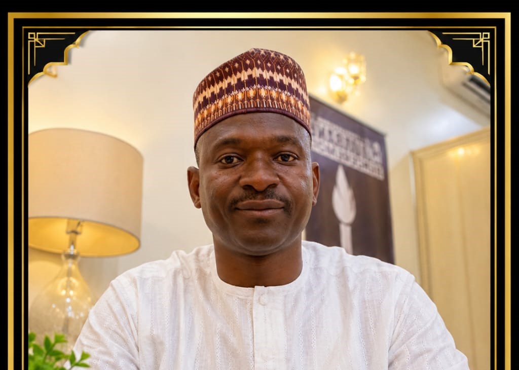 CEO Sani Ashiru at his desk